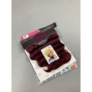 8" Trio Loose Deep Color #S118 Burgendy Blended Hair Extensions Track By First